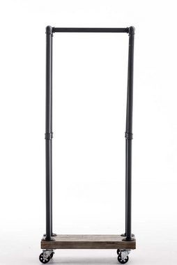 CLP Kaminholzregal Forks, BxTxH:60x30x150 cm, Industrial, mit Rollen
