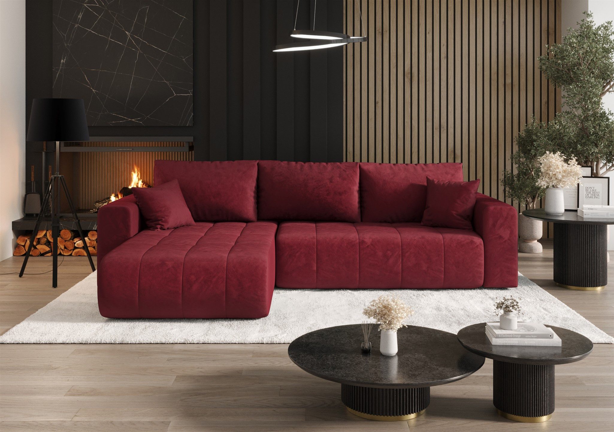 Fun Möbel Ecksofa Sofa Schlafsofa CAMILA günstig online kaufen