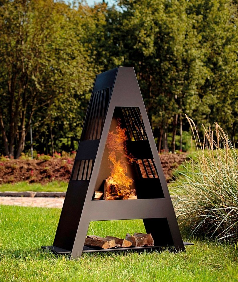 DOBAR Gartenkamin »Design XL«, B/T/H 88/35/116 cm OTTO