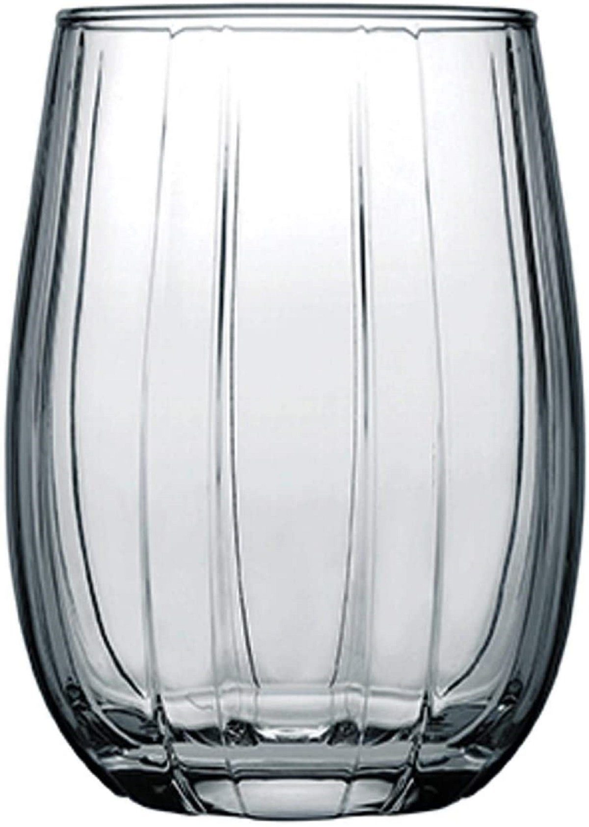 Gläser-Set Linka 420405 3er Set Dunkle Gläser Wasserglas 380ml Grau