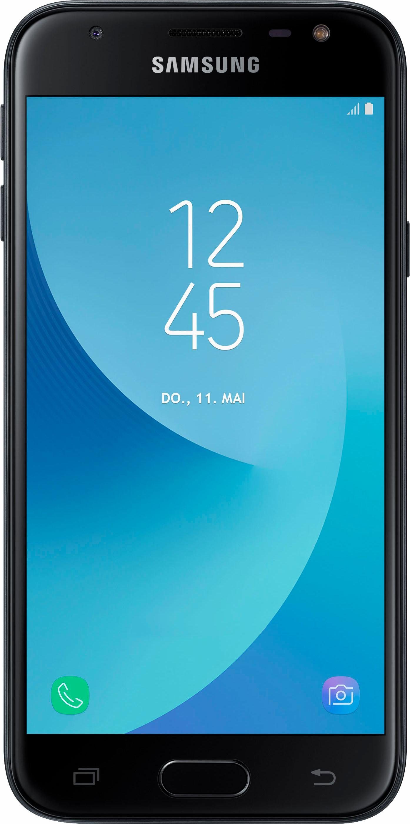 Samsung Galaxy J3 (2017) DUOS Smartphone (12,7 cm/5 Zoll, 16 GB ...