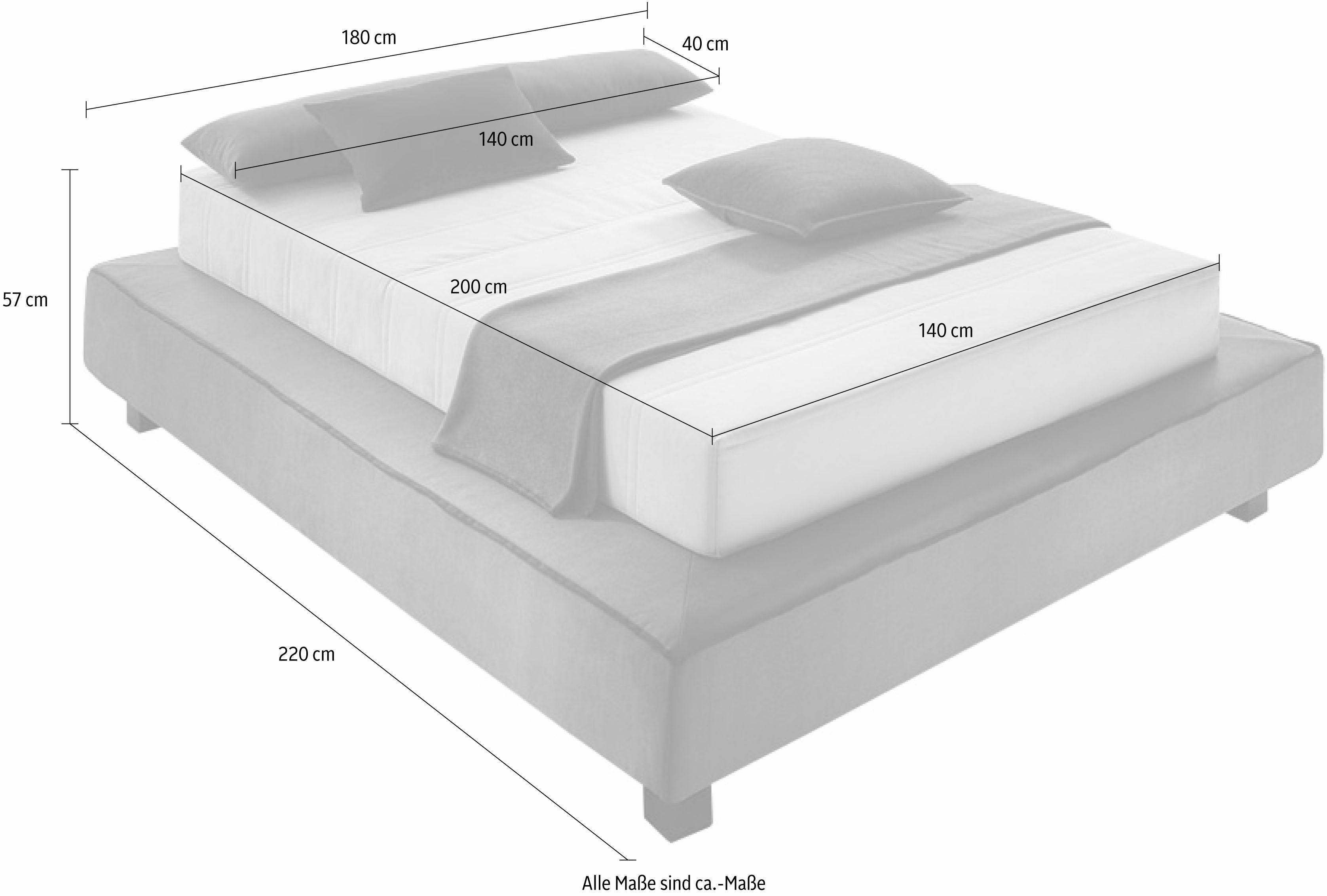 Boxspringbett DAISUKE