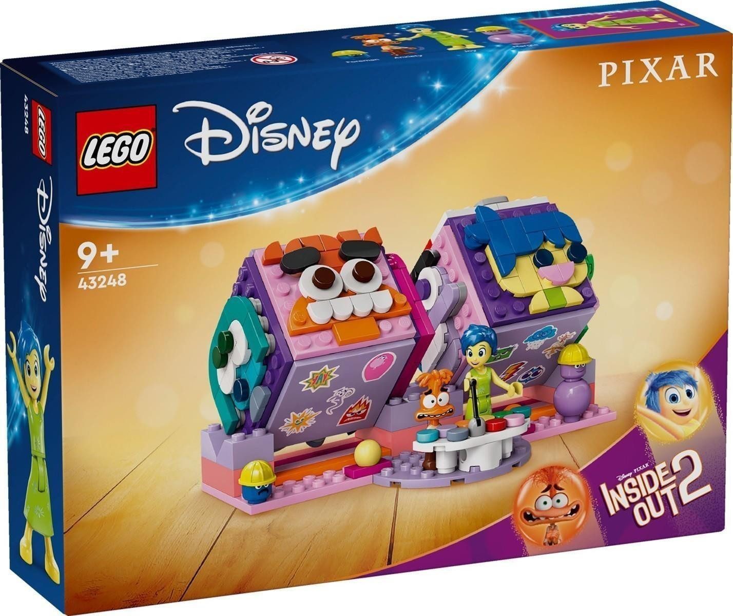 LEGO® LEGO® Disney™ 43248 Alles steht Kopf 2 Stimmungswürfel Konstruktionsspielsteine, (394 St)