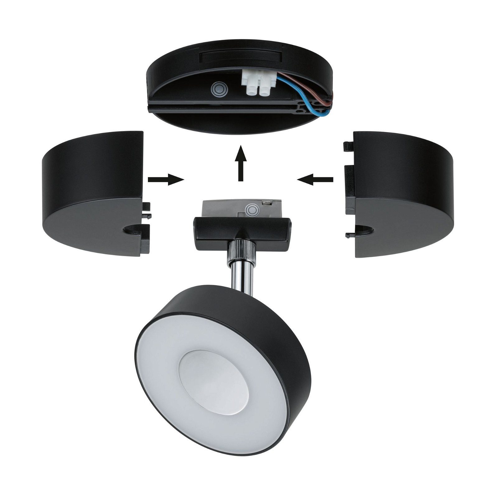 Paulmann Stromschienensystem URail Schienenspot Base Einzelspot max. 50W 230V, (1-tlg)