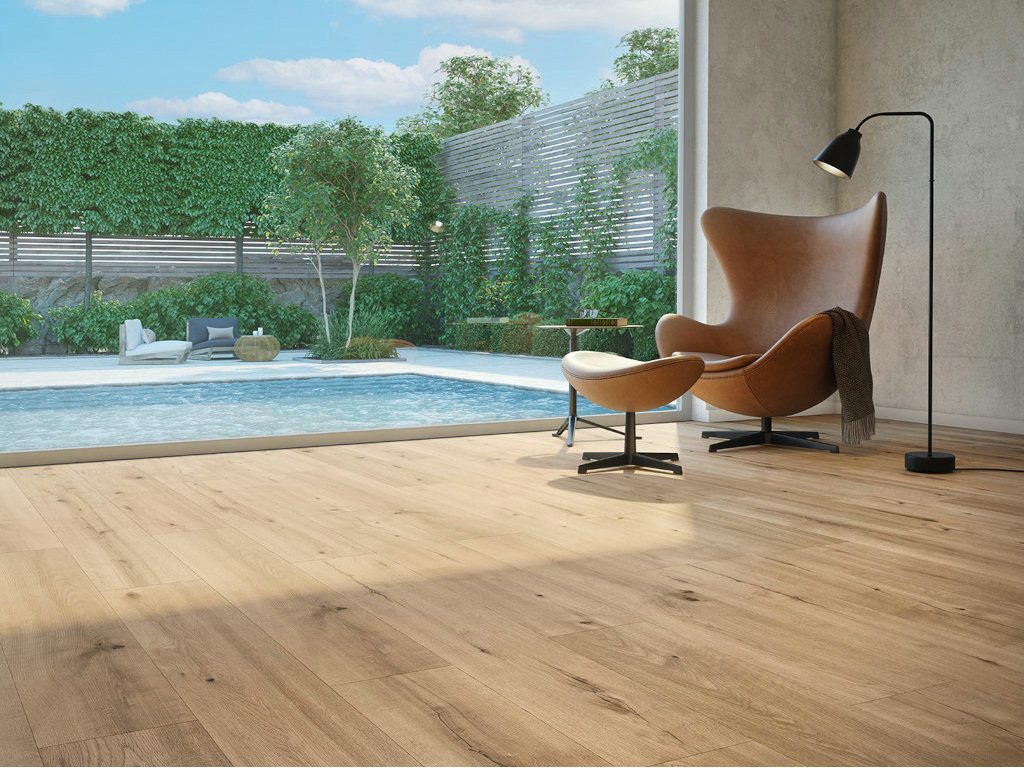 BASICfloor Designboden Designboden Trend Green Vinyl Risseiche Landhausdiele