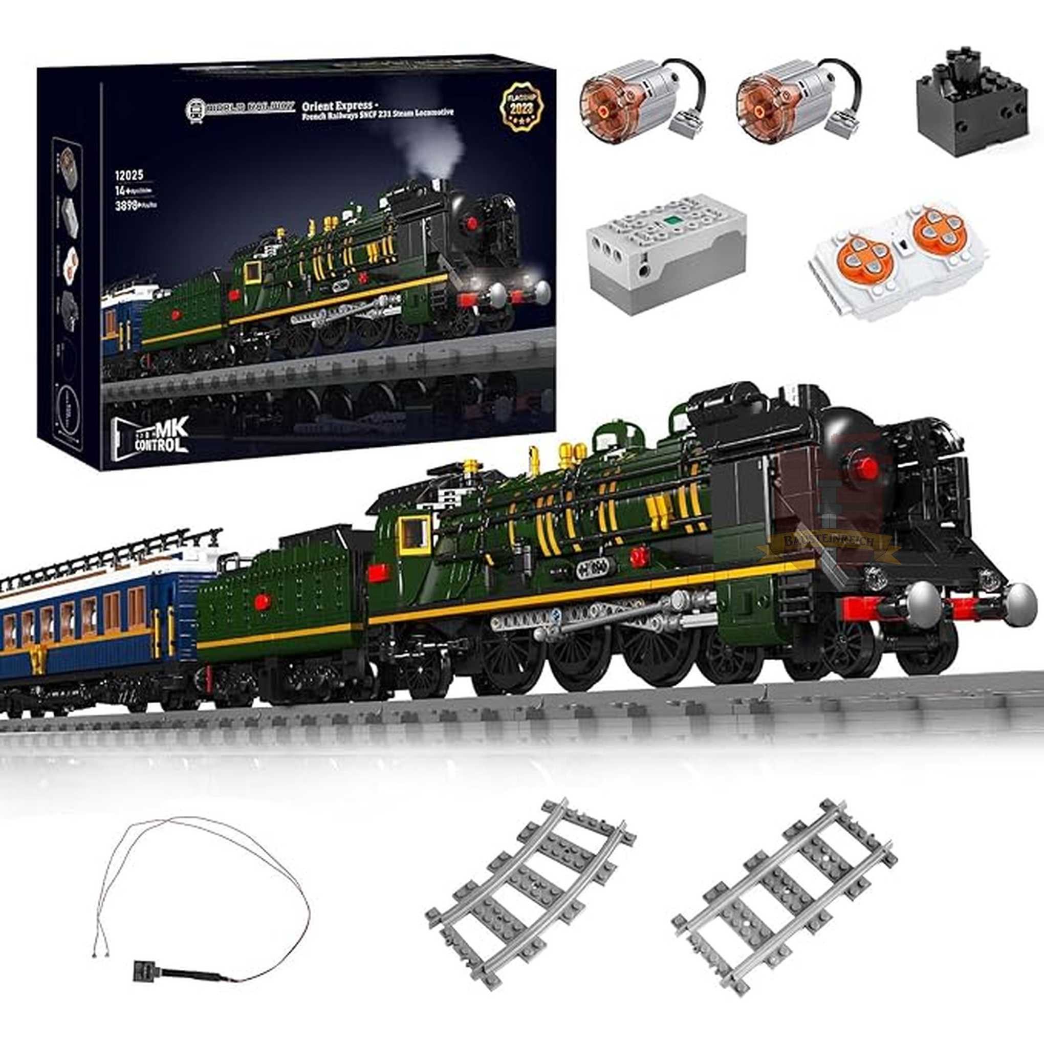 Mould King 12025 - Orient Express (Mould King) Klemmbausteine Spielbausteine