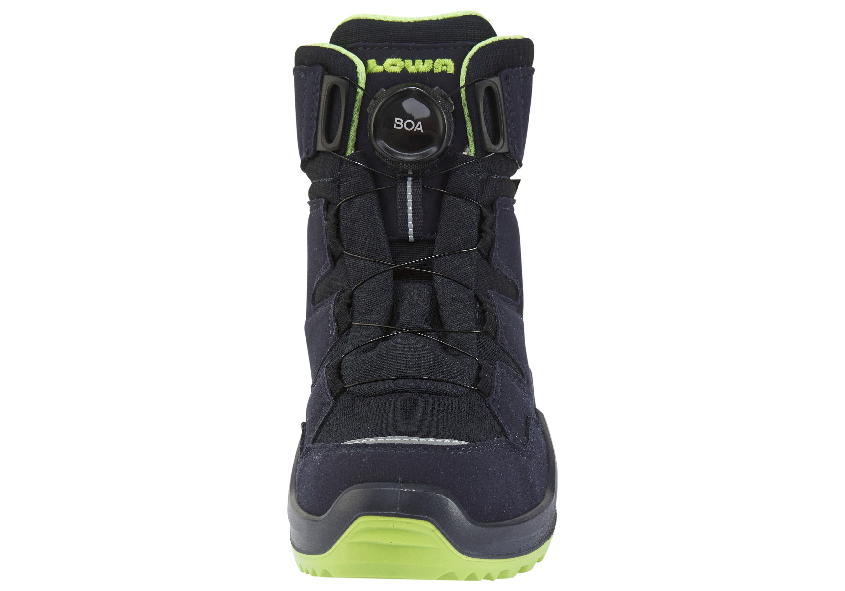 Lowa FIRO GORE-TEX HI JR Winterstiefel Winterschuhe, Winterboots, wasserdicht, gefüttert, mit Drehverschluss