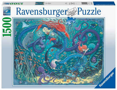 Ravensburger Puzzle Die Meeresnixen, 1500 Puzzleteile, Made in Germany, FSC® - schützt Wald - weltweit