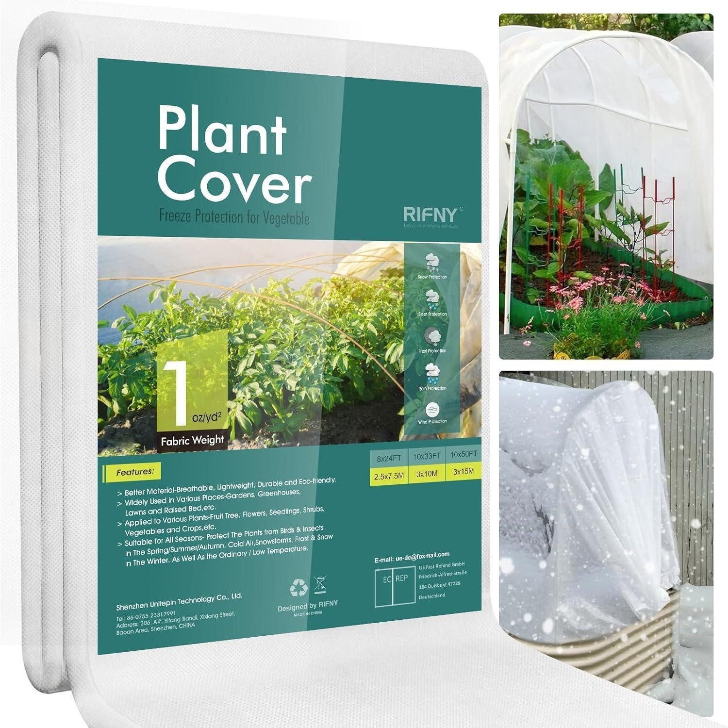 LuxusKollektion Schutzplane Pflanzenvlies Gartenvlies Winterschutz Frostschutz 3 kaufen