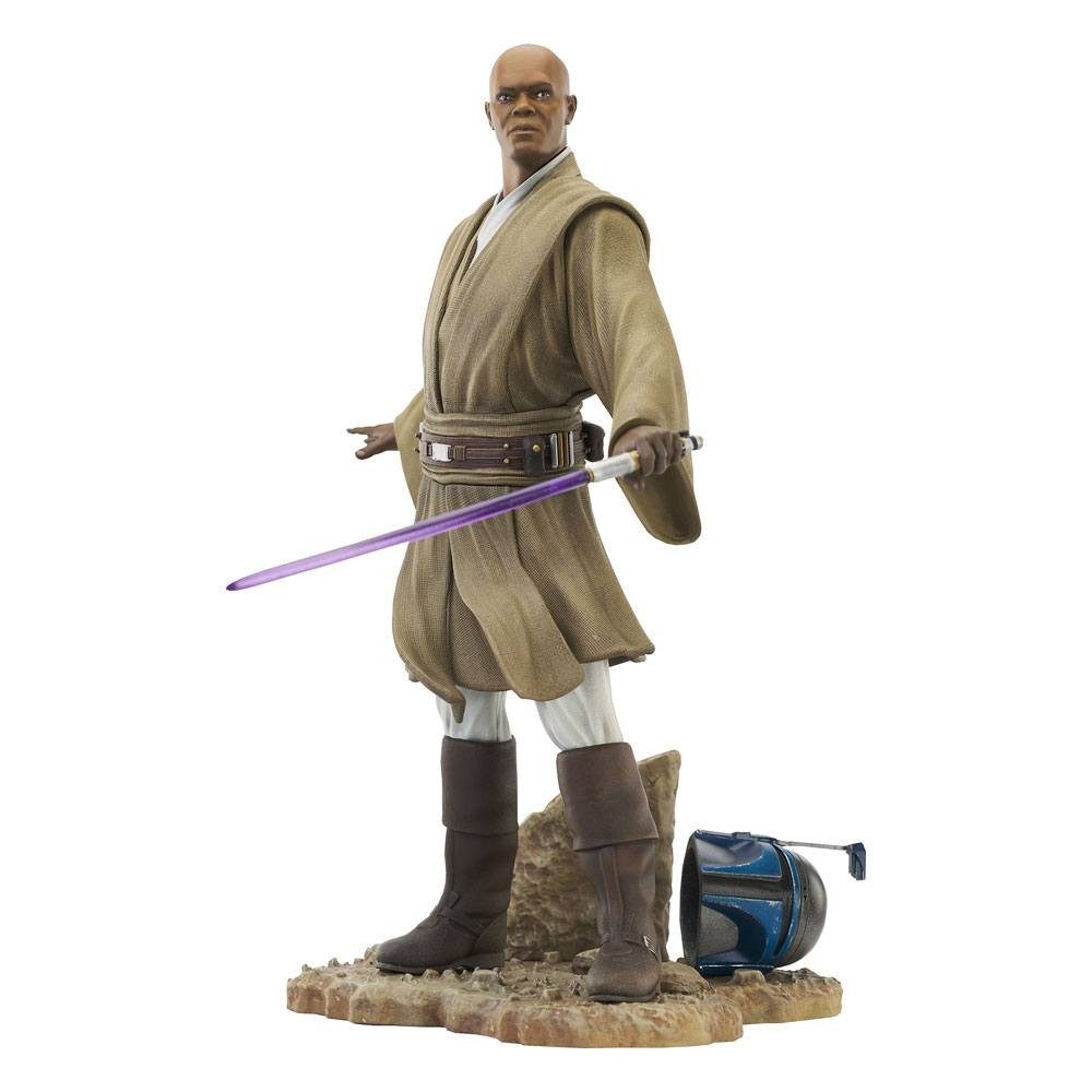 GENTLE GIANT Merchandise-Figur Star Wars Episode II Premier Collection Statue Mace Windu 28 cm
