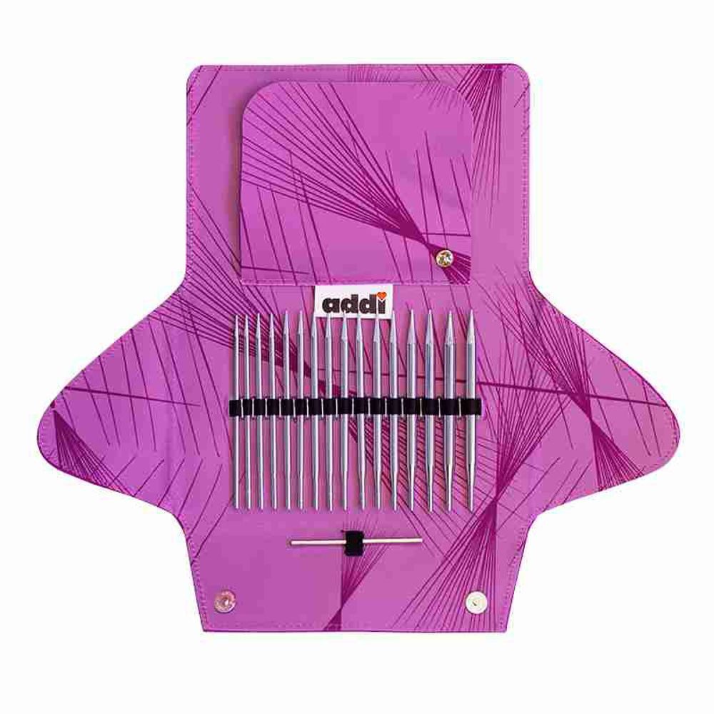 addi Stricknadeln addi-click Nadelspitzen Set Metall