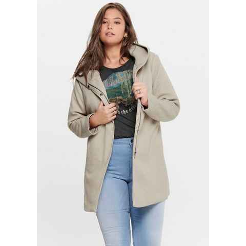 ONLY CARMAKOMA Kurzmantel CARSEDONA LIGHT COAT OTW NOOS