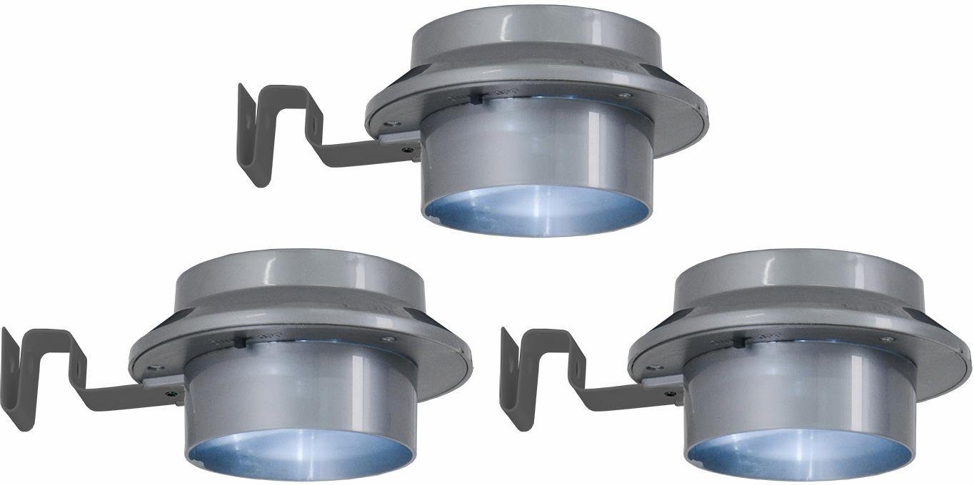 näve LED Dachrinnenleuchte, Set 3 Stück online kaufen | OTTO Näve Leuchten 6er Set LED Dachrinnen Leuchte d: 12 cm