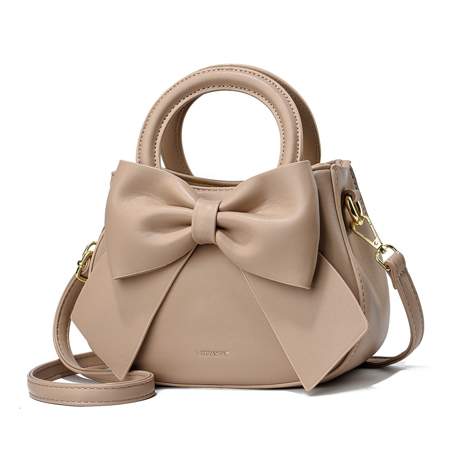 autolock Henkeltasche Henkeltasche, Crossbody, mit Top Carry Handle und Cute Bow Knot