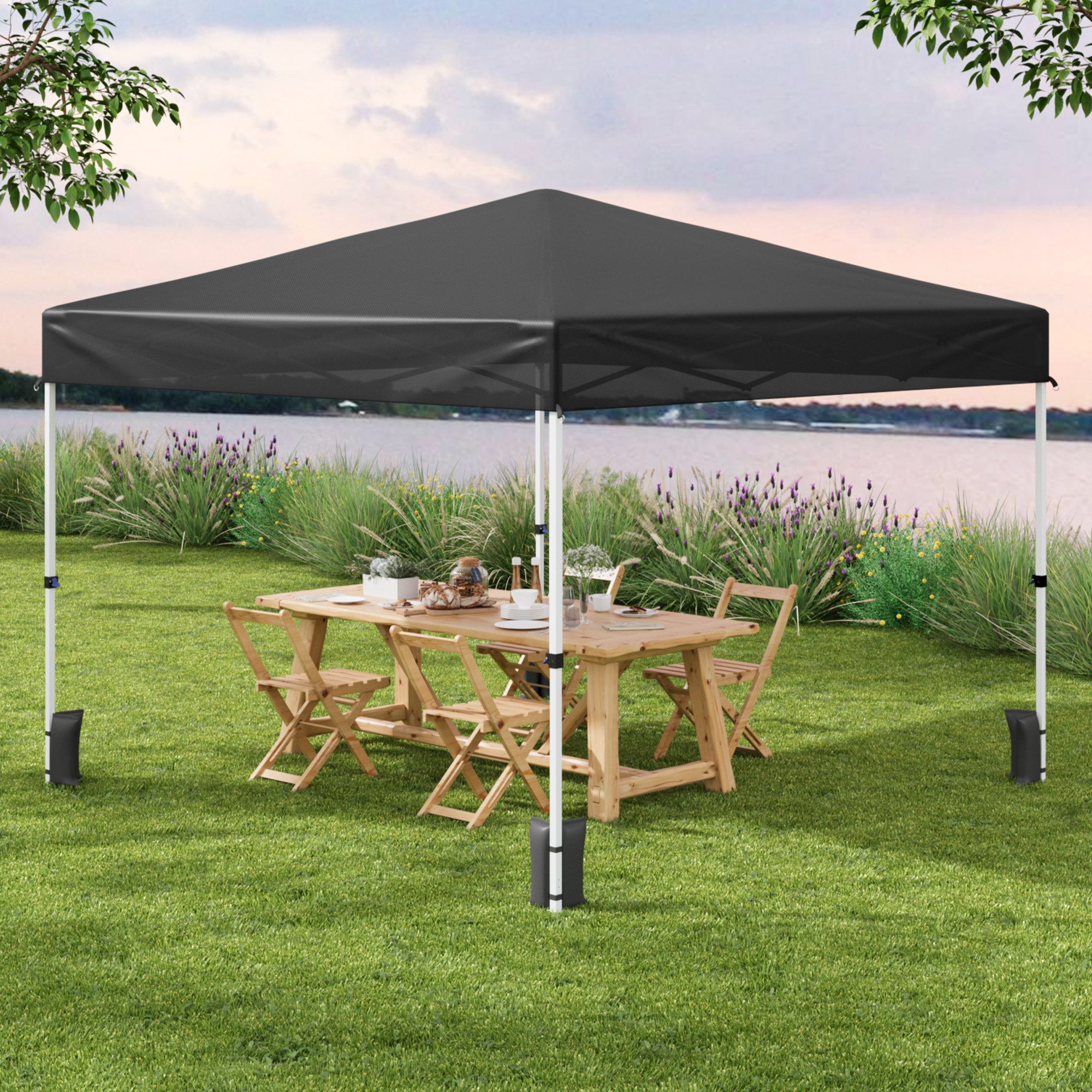 Bealife Faltpavillon 3x3m Pop-Up Pavillon mit günstig online kaufen