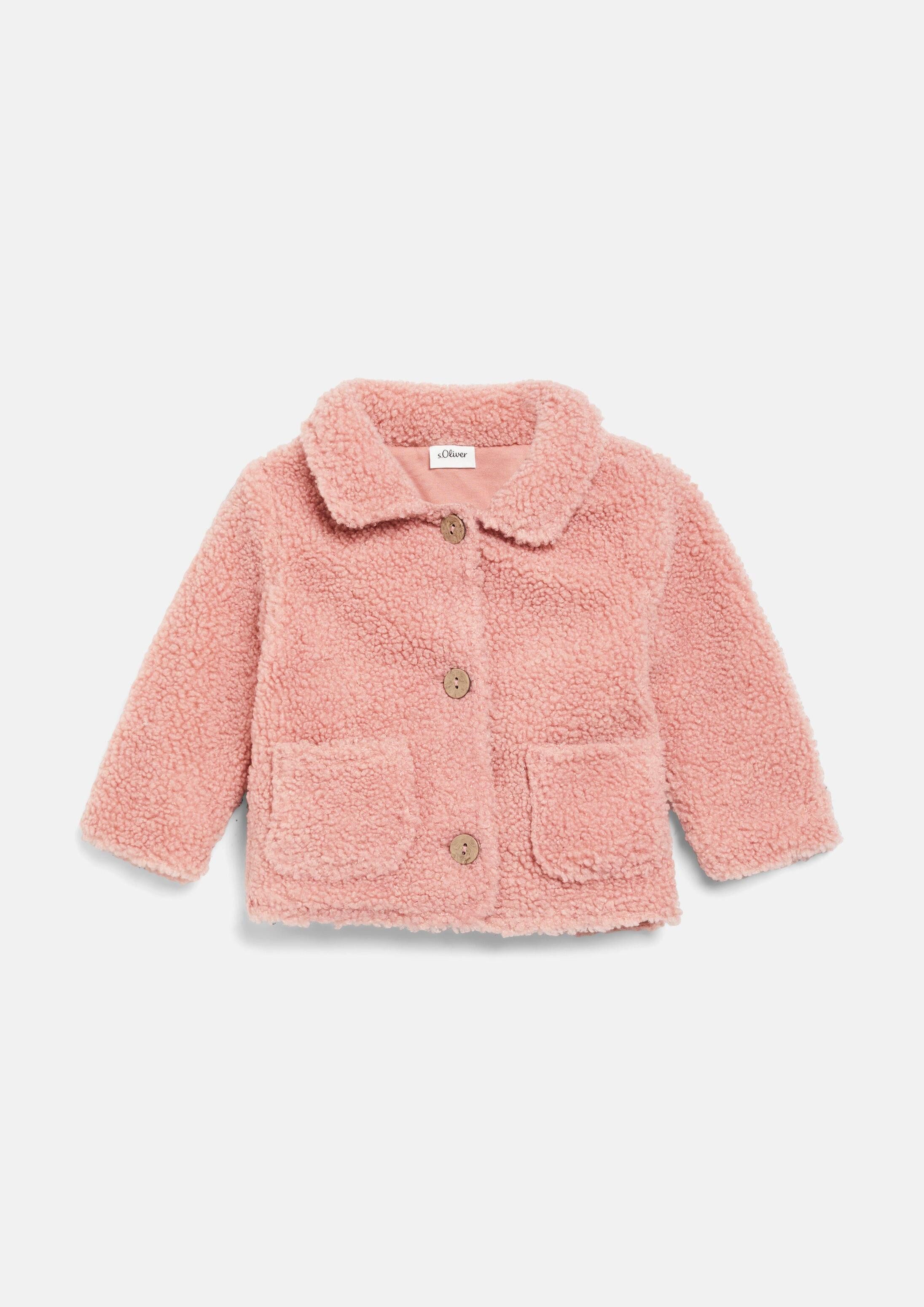 s.Oliver Funktionsjacke Outdoor-Jacke Teddyjacke