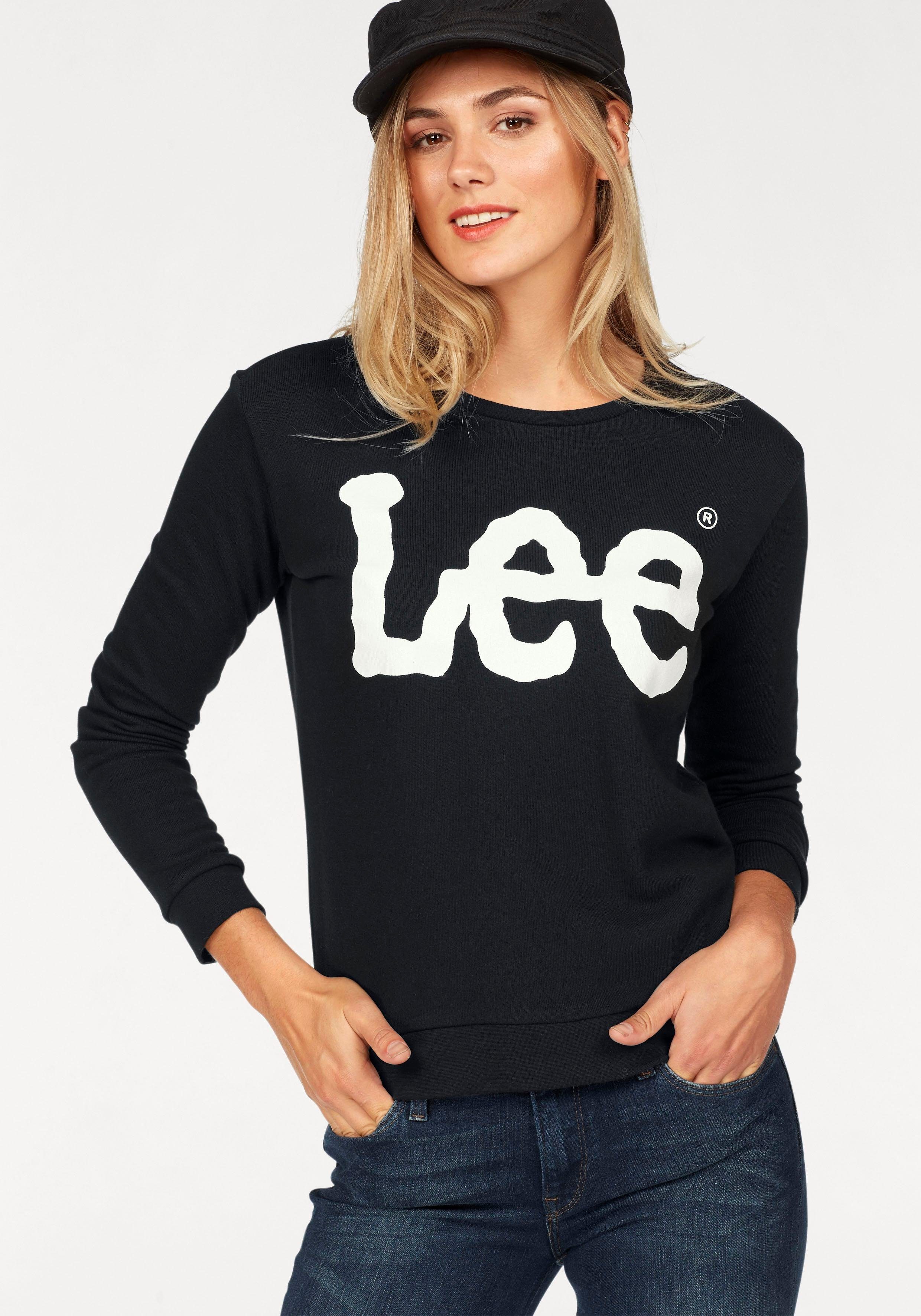 Mit Lee® Frontprint Trendigem Kaufen Sweatshirt 435ALqcRj