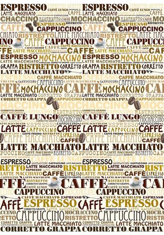 IDEALDECOR Фотообои »Cafeteria« 4 шт....