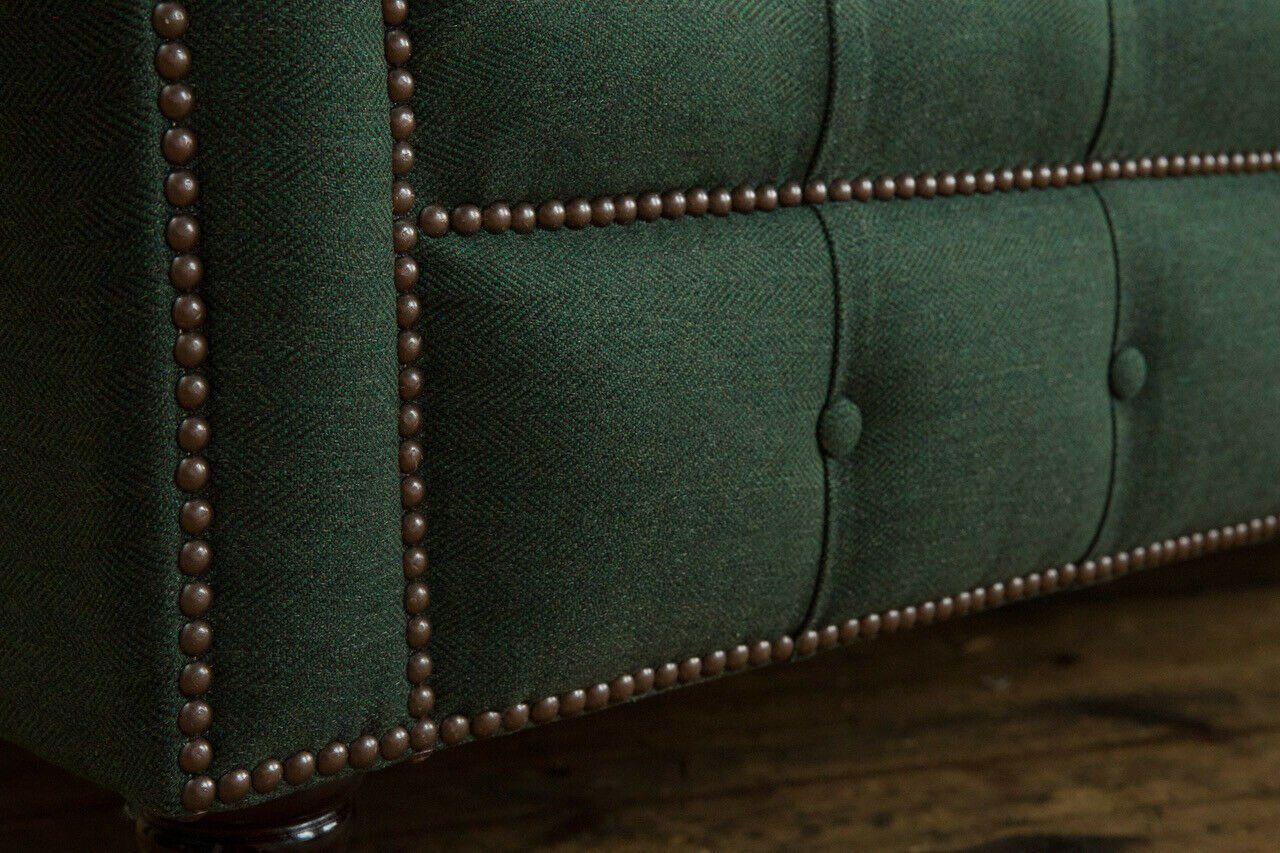 JVmoebel Chesterfield-Sofa klassische Chesterfield Design Sitzer big Die Leder, mit Couch 225cm Knöpfen. Sofa Rückenlehne 3