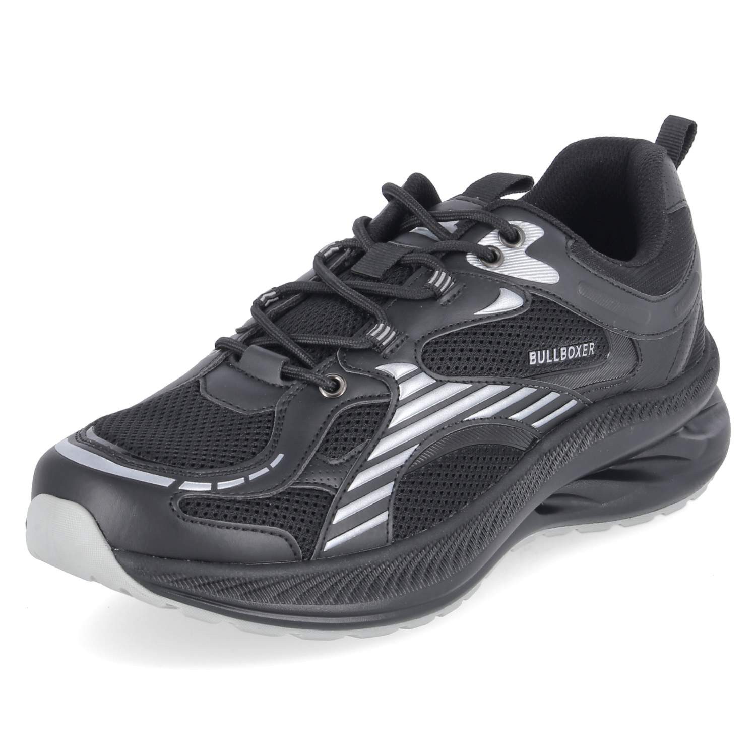Bullboxer Bullboxer 7XJ0490101 2100 Herren Textil & Synthetik black Sneaker