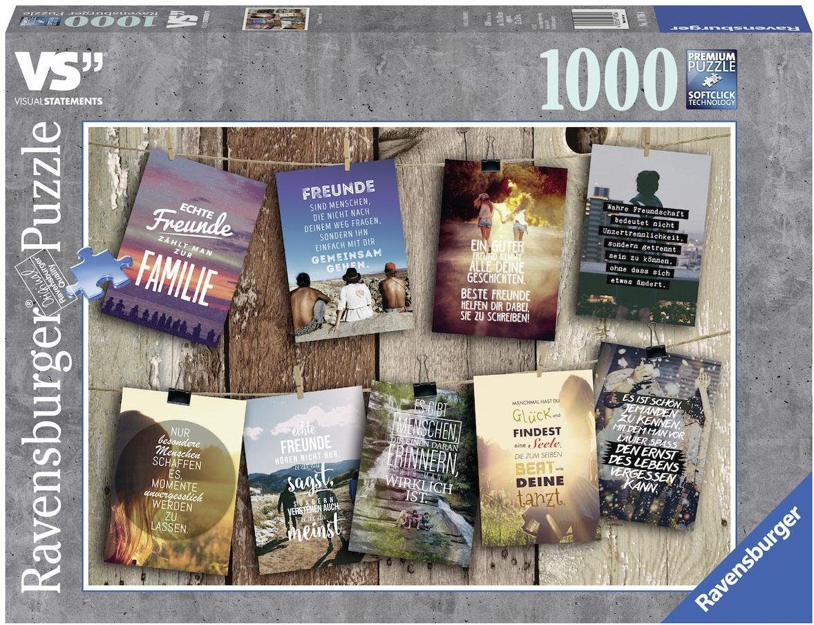 Image of Ravensburger Puzzle »Visual Statements«, 1000 Puzzleteile, Made in Germany, FSC® - schützt Wald - weltweit