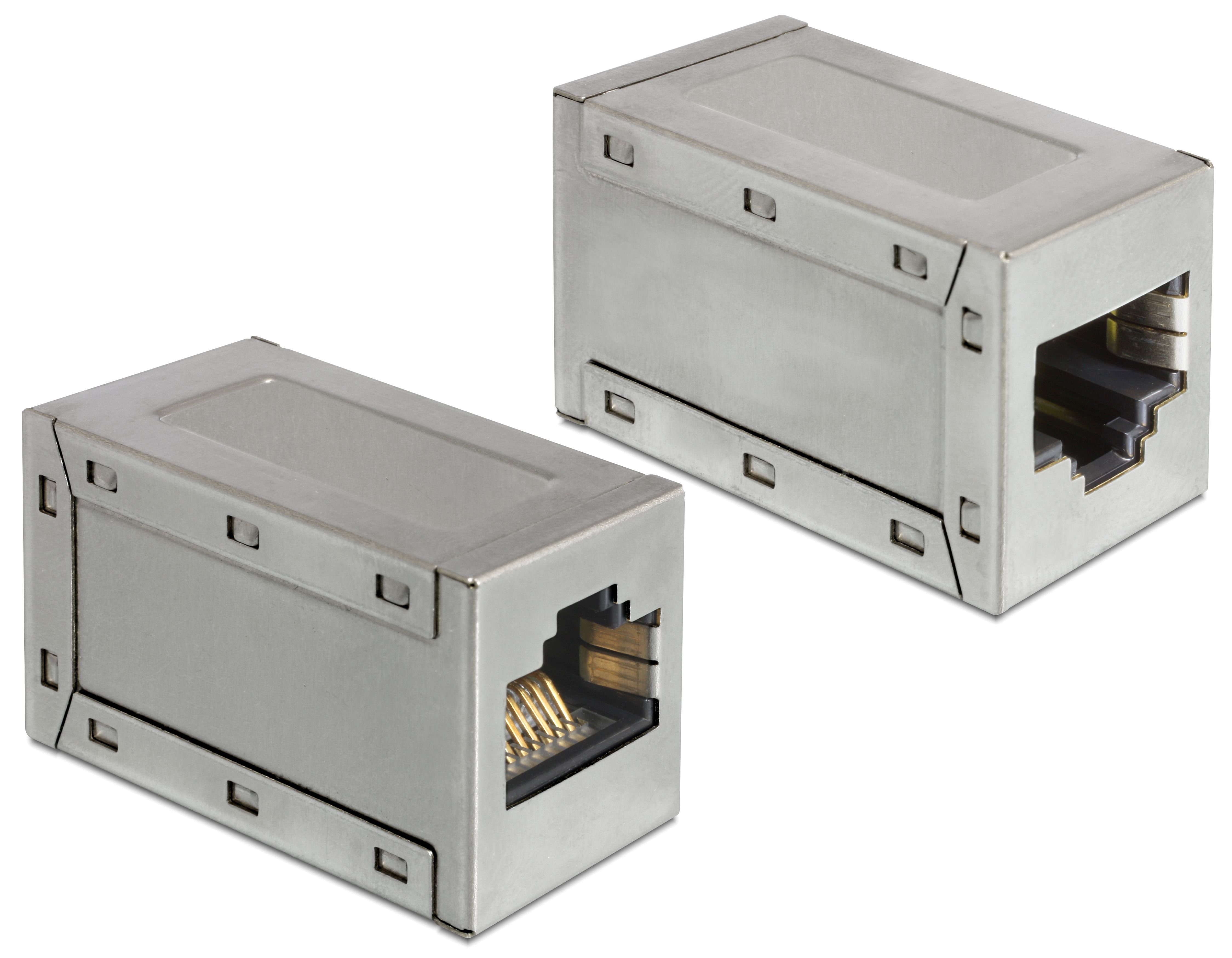 Delock Adapter Sub-D 9 Pin Auf RJ45 - Montagesatz In Blau