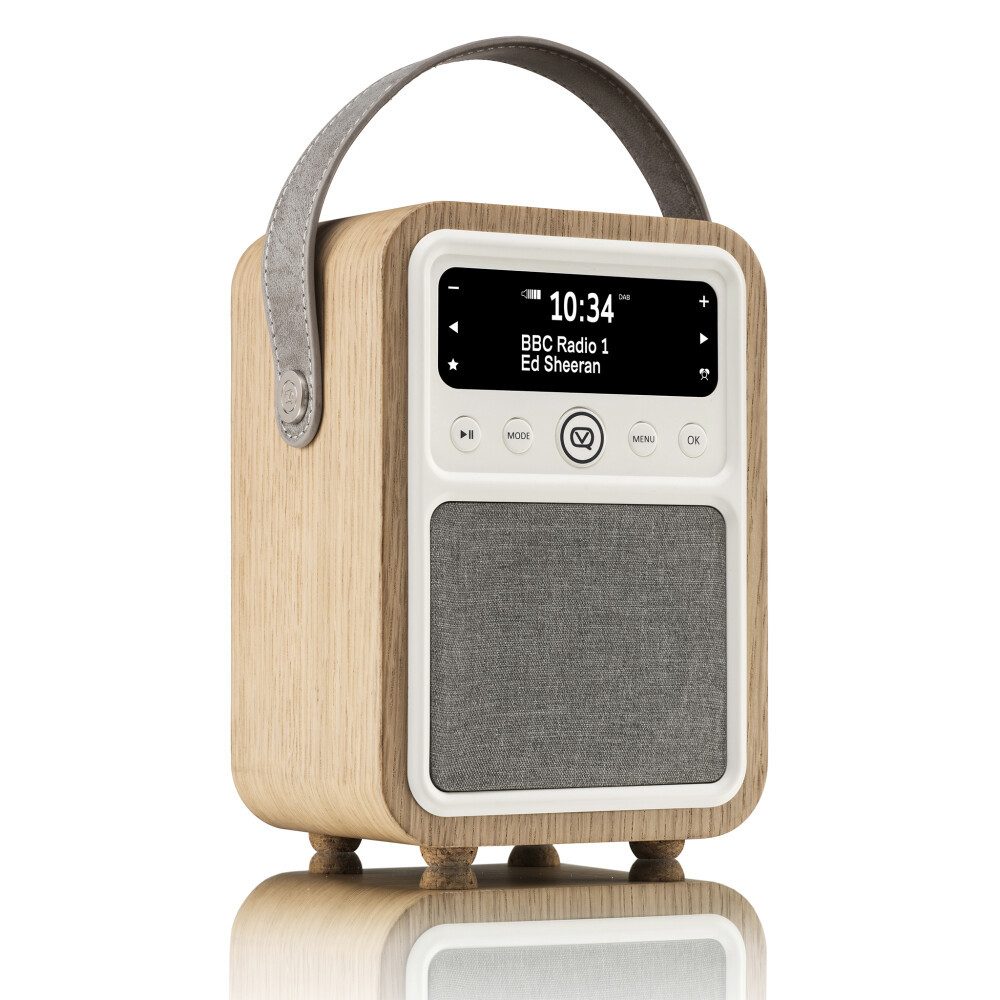 VQ VQ Monty DAB/DAB+ Digitalradio Bluetooth, Wecker – Beiges VQ Digitalradio (DAB)
