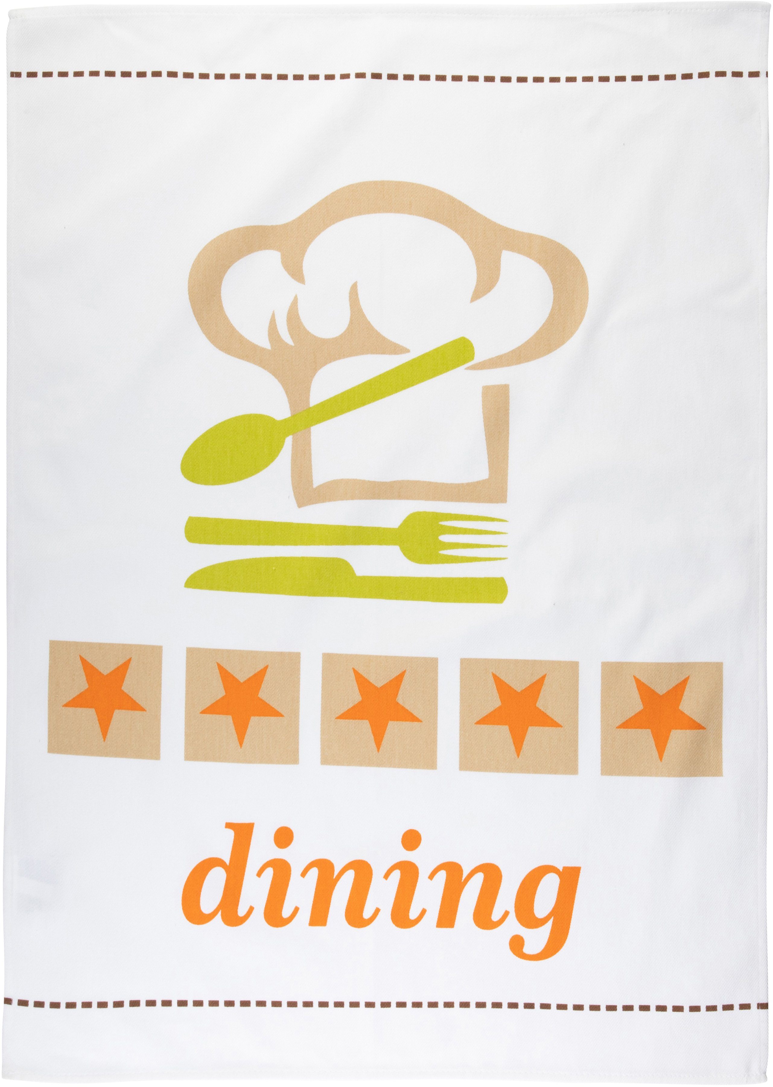 stuco Geschirrtuch Gustoso, (Set, 3-tlg)