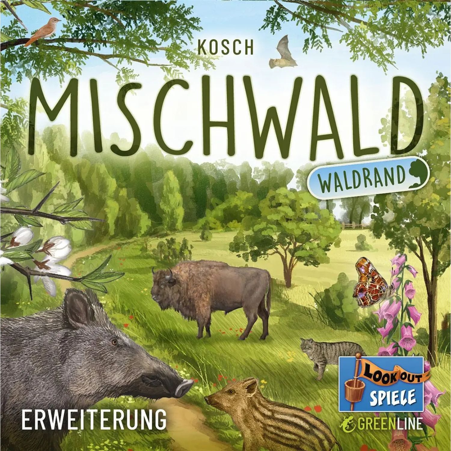 Asmodee Spiel Mischwald - Waldrand