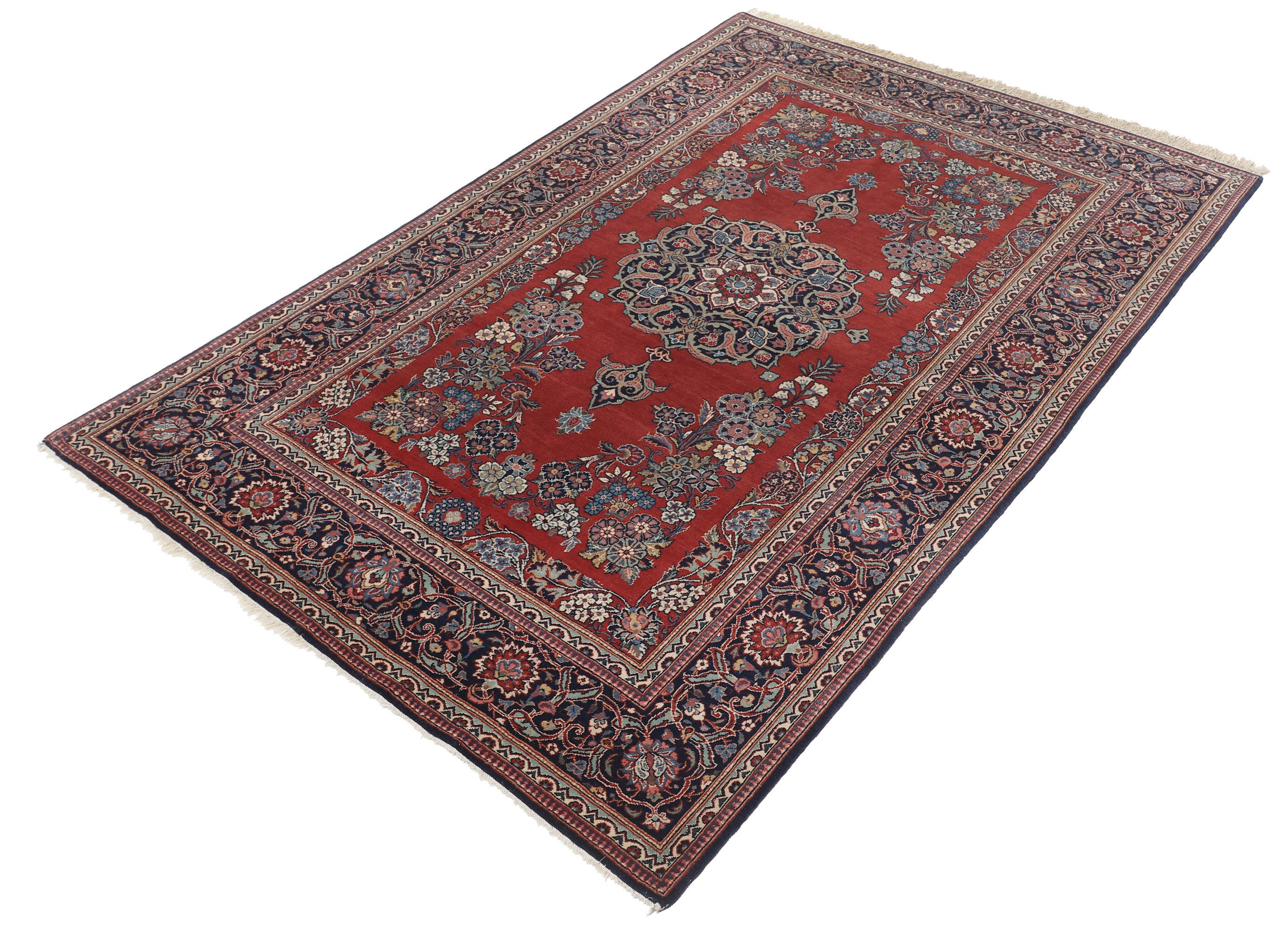 Carpet Avenue Teppich Keshan Kork 205x134, Rechteck, Höhe: 8 mm