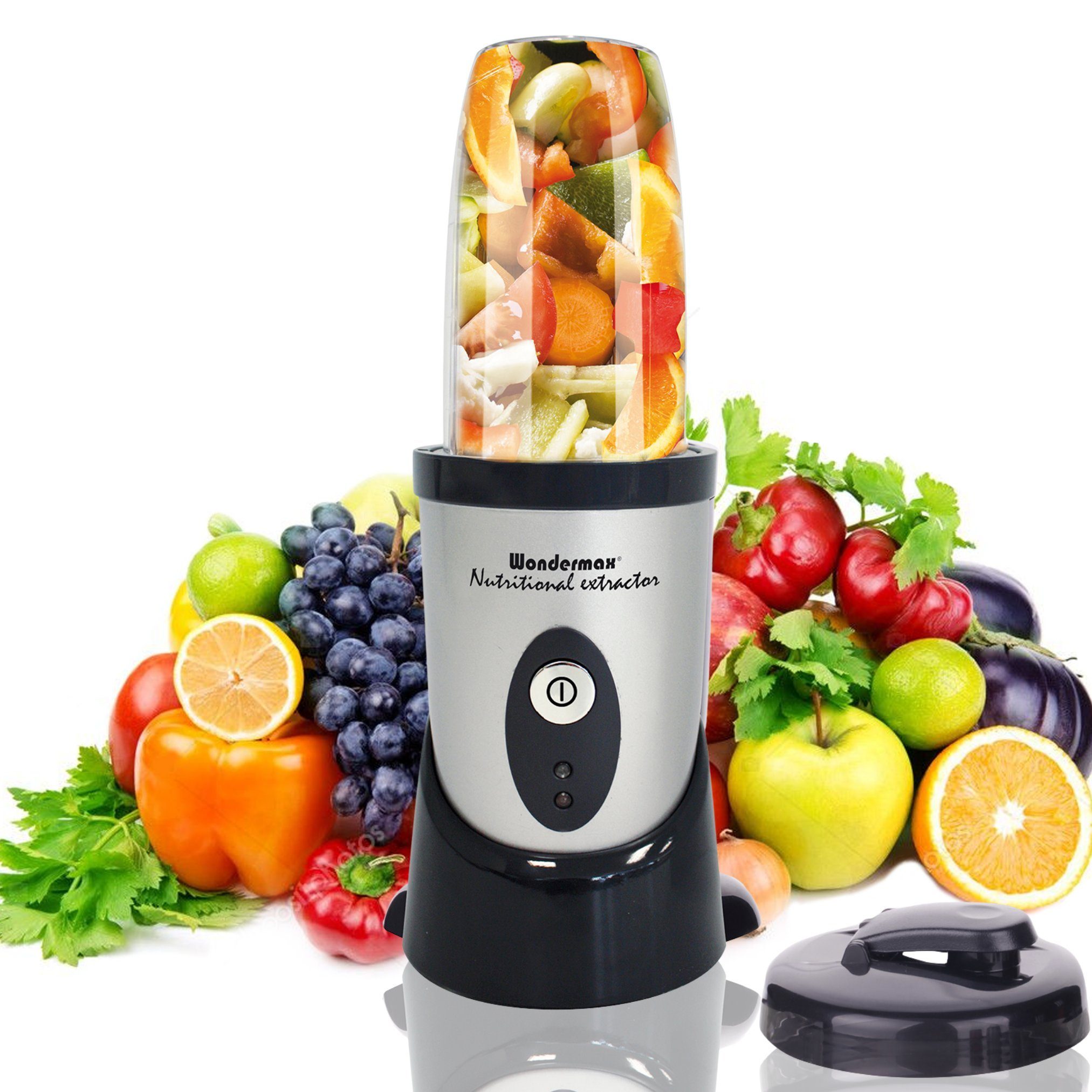 Best Direct® Standmixer Wondermax® Nutritional Extractor, 220 W, Smoothie Maker - Nährstoff-Extractor mit Trinkbecher