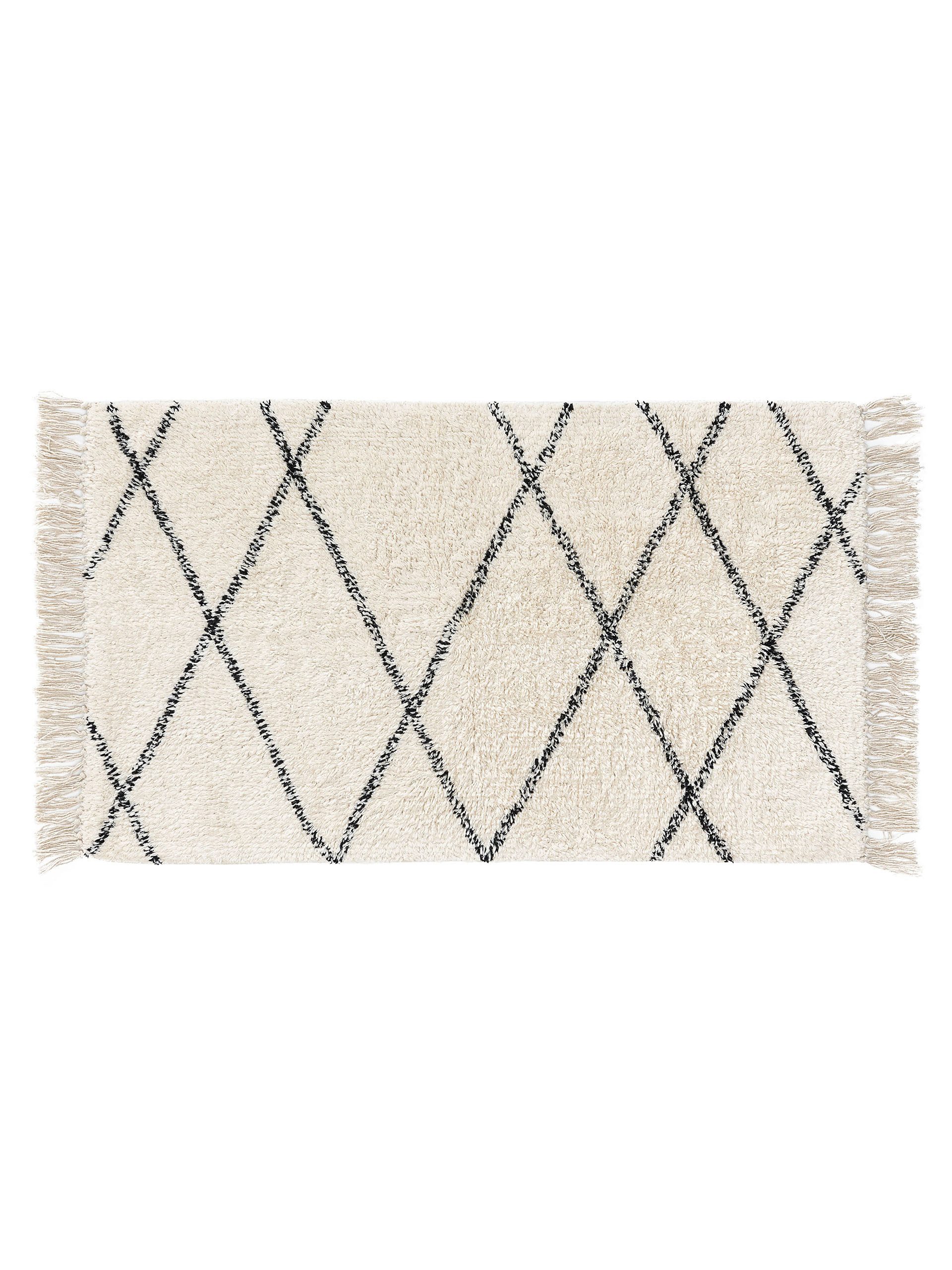 benuta Badematte Naomi, Höhe 6 mm, Baumwolle, rechteckig, 100% Baumwolle, h günstig online kaufen