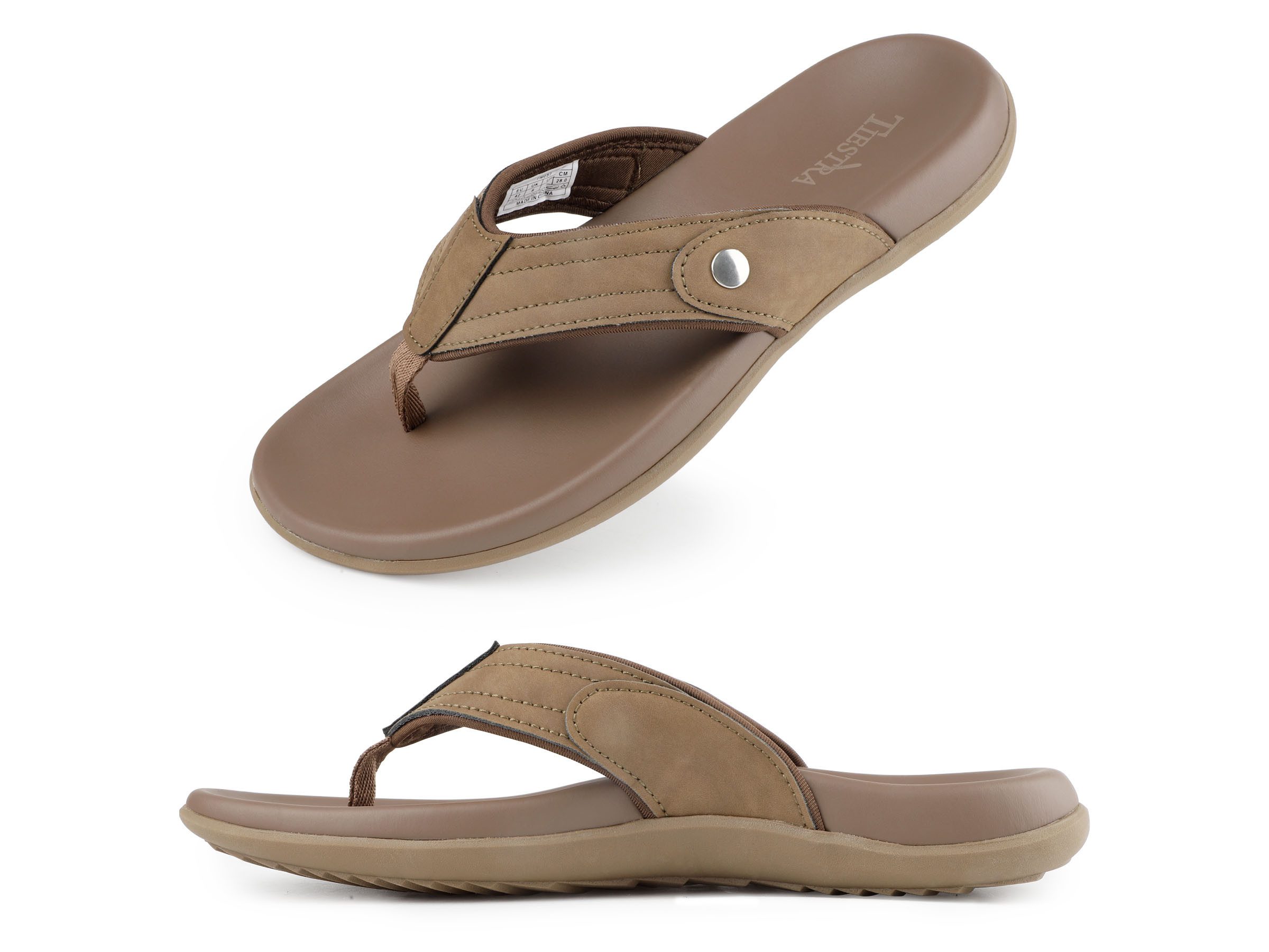 TIESTRA Flip Flops Herren Zehentrenner Rutschfestet günstig online kaufen