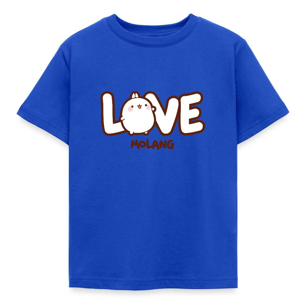 Spreadshirt T-Shirt Molang Love Liebe Kinder T-Shirt (1-tlg)