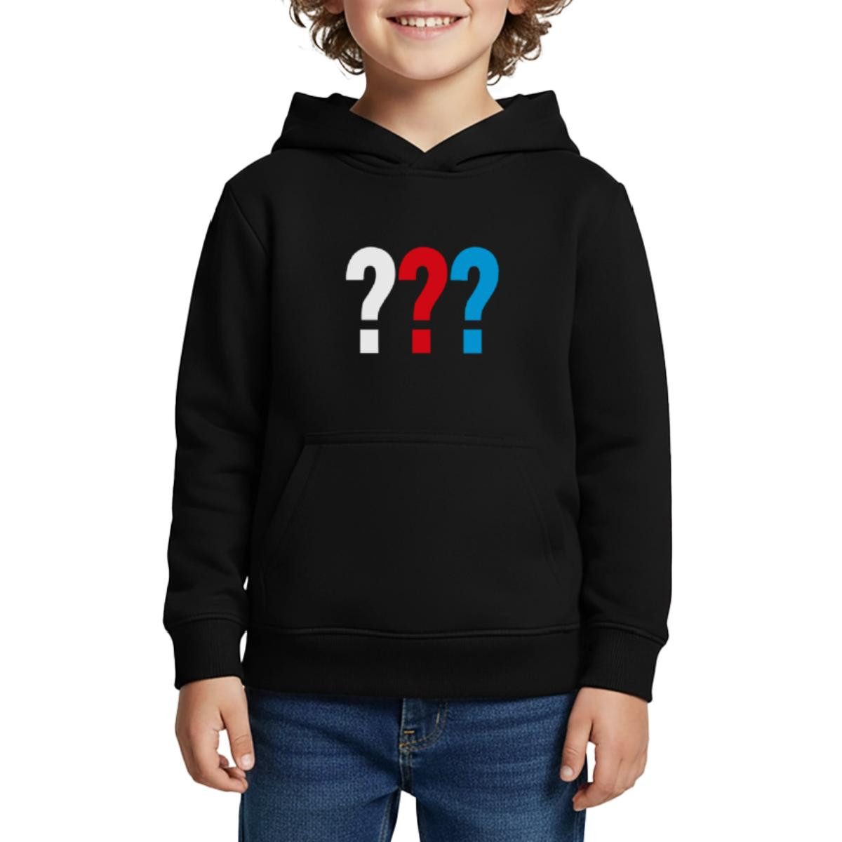 Hoodie Die Drei Fragezeichen Logo Kinder Premium Hoodie