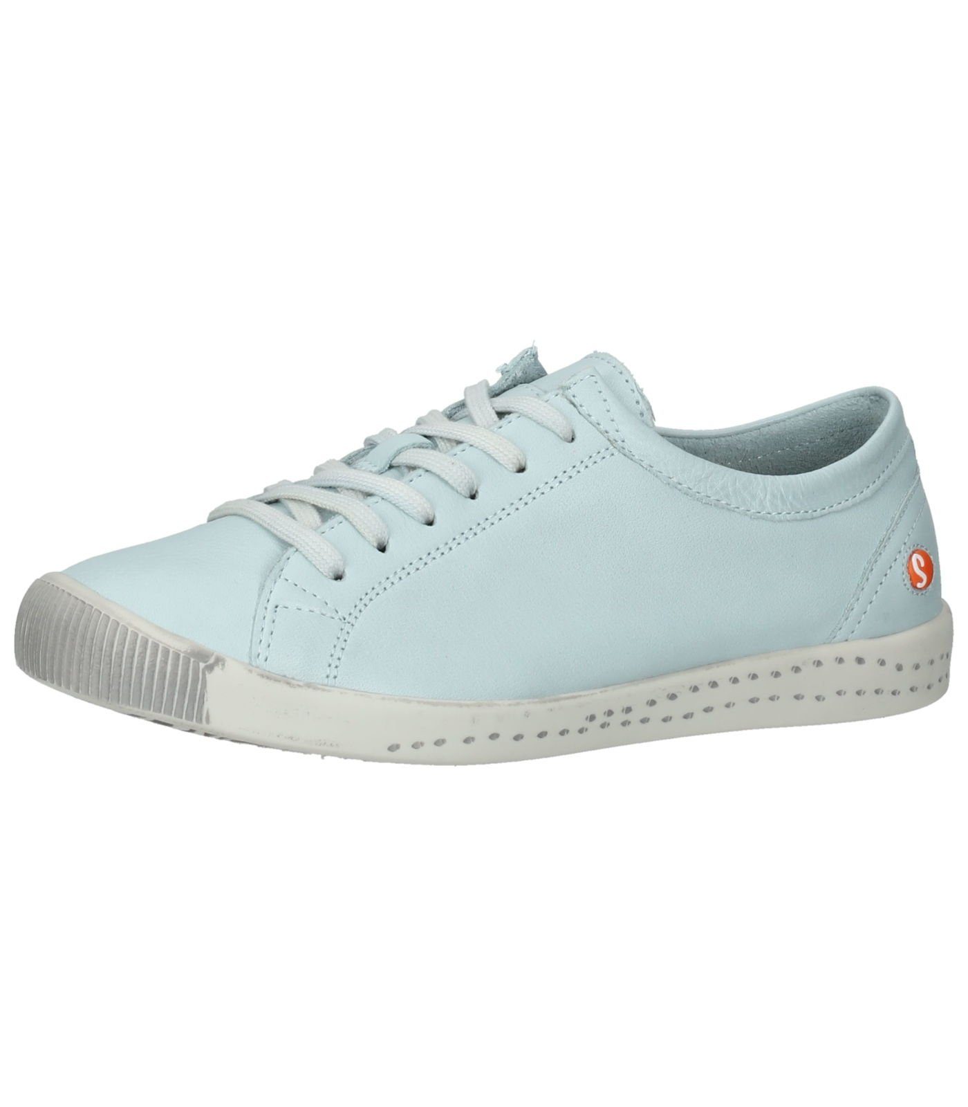 softinos Sneaker Sneaker Leder Hellblau