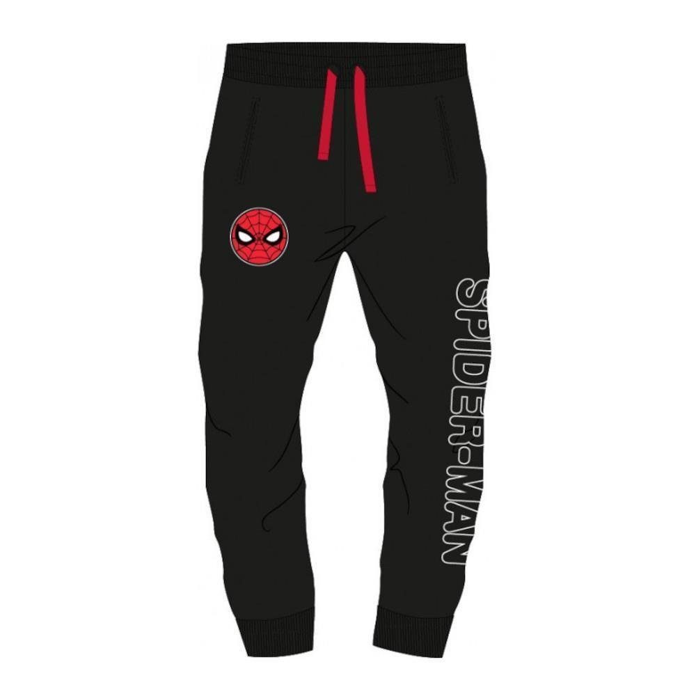 EplusM Jogginghose Bequeme Spiderman Freizeit- / Jogging- Hose für Jungen, schwarz, Größe