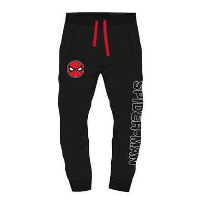 EplusM Jogginghose Bequeme Spiderman Freizeit- / Jogging- Hose für Jungen, schwarz, Größe