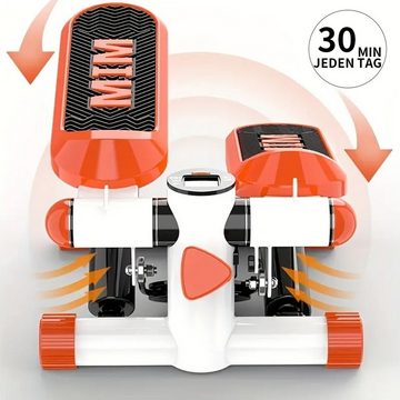 DOPWii Stepper Mini-Laufband, Einstellbares Treppen-Laufband mit Widerstand, und LCD-Anzeige