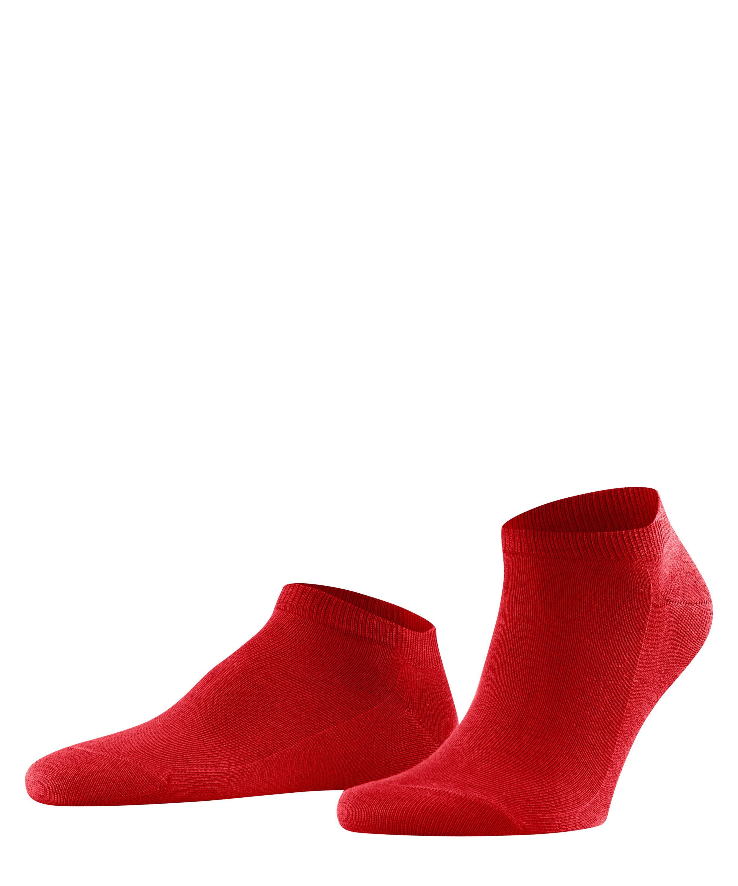 FALKE Sneakersocken Family (1-Paar) mit Baumwolle scarlet (8228) nachhaltiger