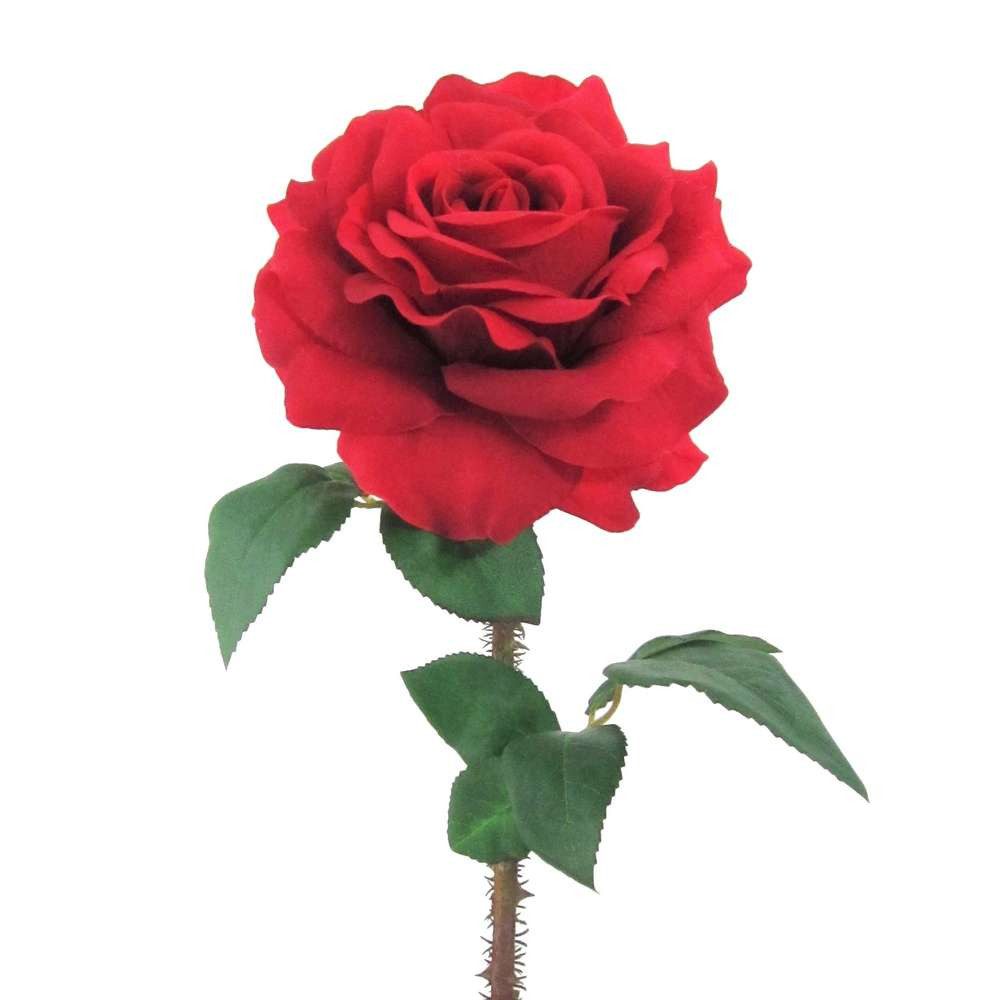 Kunstblume Kunstblume, Seidenblume, ROSE. Ca 60cm. Rosen 1 Stück., Gasper, Höhe 60.00 cm