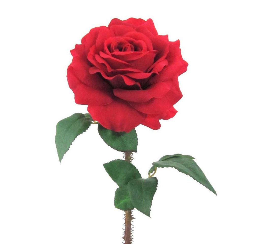 Kunstblume Kunstblume, Seidenblume, ROSE. Ca 60cm. Rosen 1 Stück., Gasper, Höhe 60.00 cm