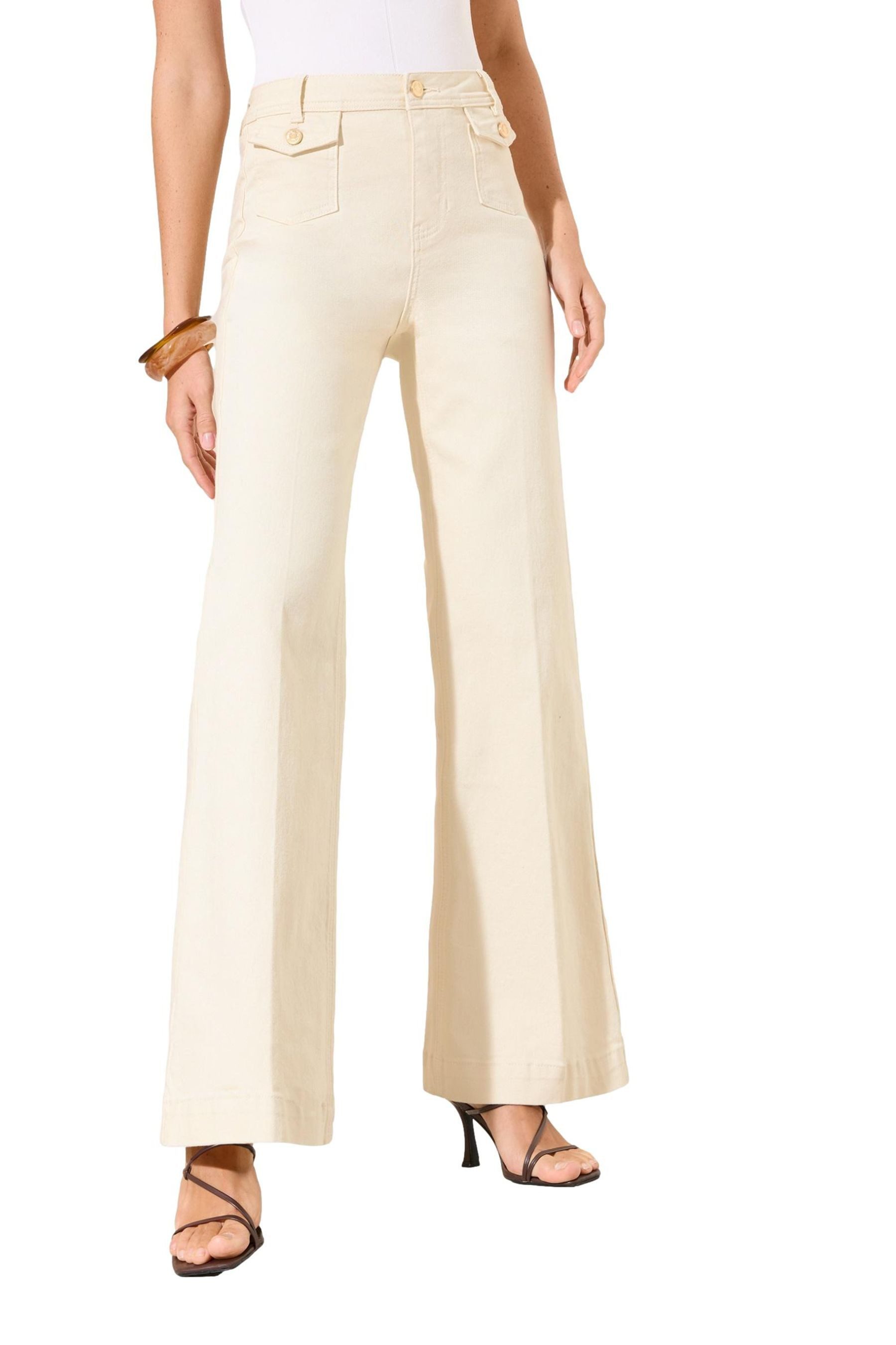 Friends Like These Weite Jeans Friends Like These Hose mit weitem Bein, Petite (1-tlg)