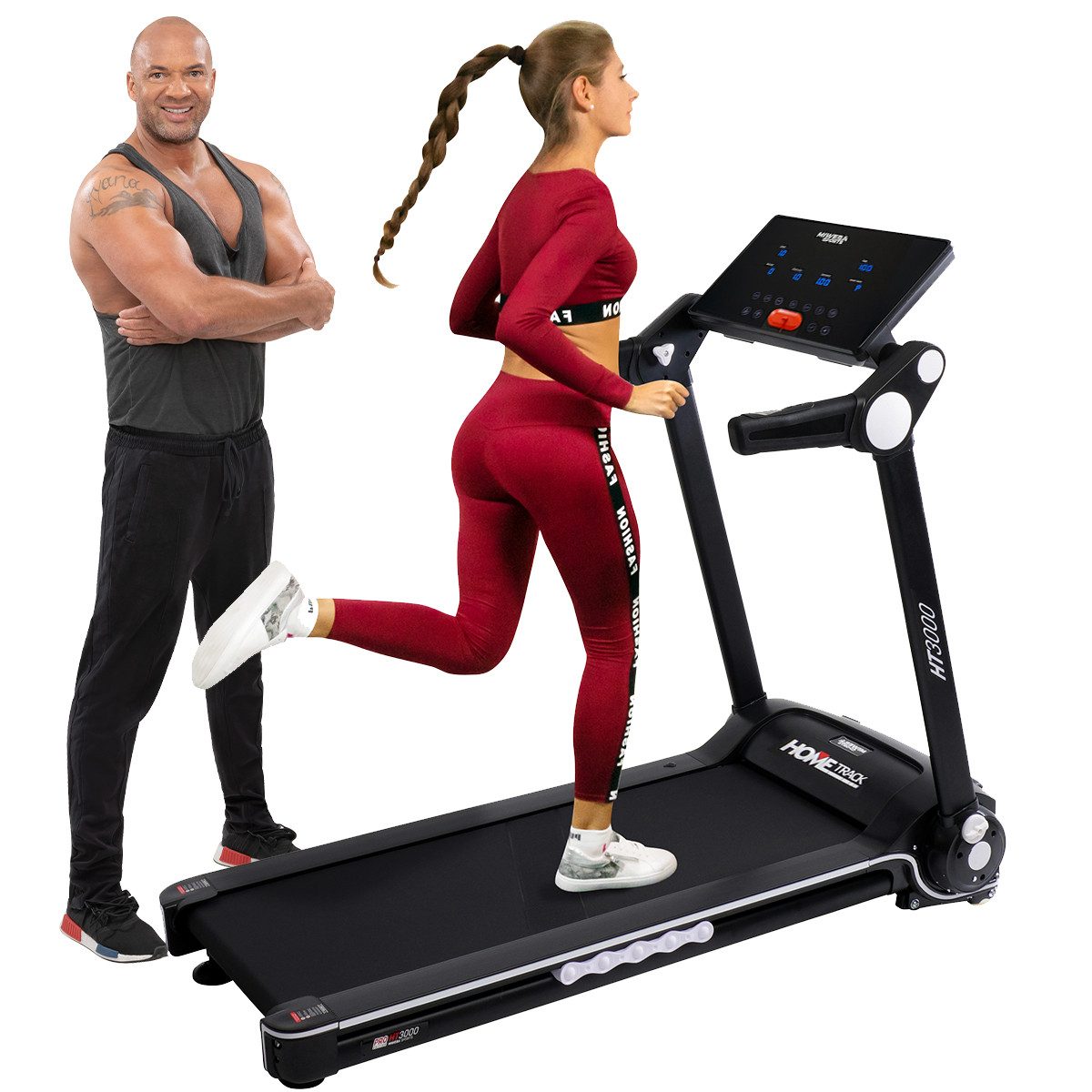 Laufband HT3000 - 16 km/h - 15 % Steigung - klappbar