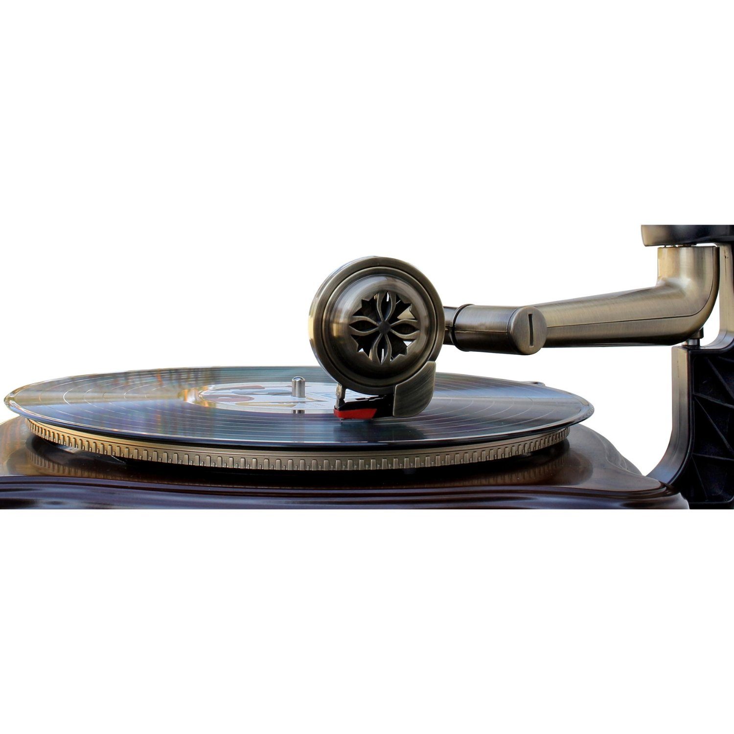 Soundmaster Radio Plattenspieler Kompaktanlage Grammophon USB Stereoanlage MP3 BT NR917 CD