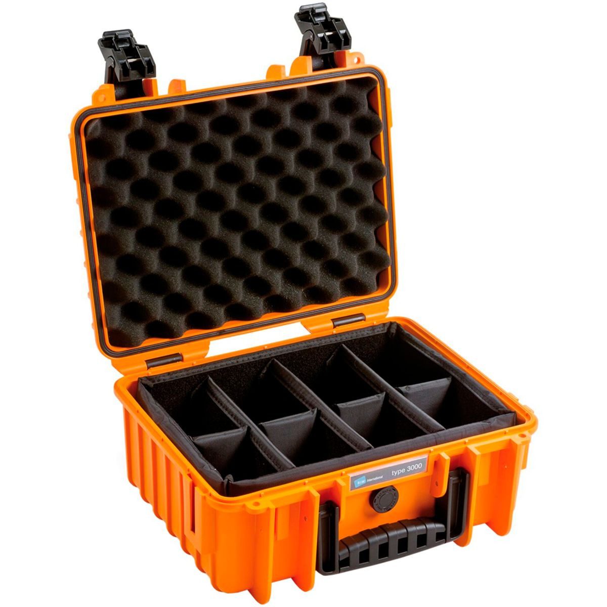 B&W International Koffer Outdoor Case Type 3000 mit Facheinteilung
