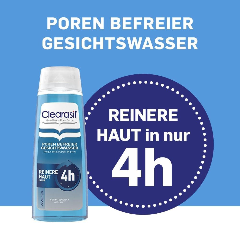 Clearasil Gesichtswasser Poren Befreier, 1-tlg., Zur Reinigung der Poren