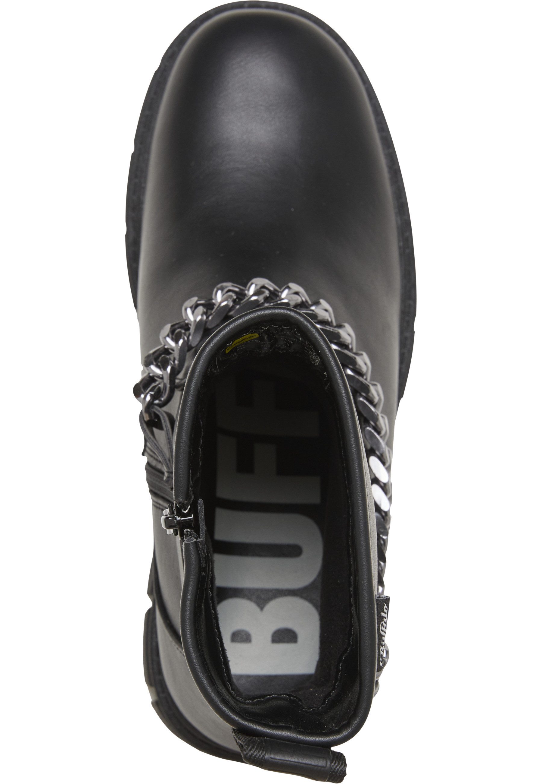 Buffalo Buffalo ZORA SOCK BOOTIE CHAIN - VEGAN NAPPA Stiefel