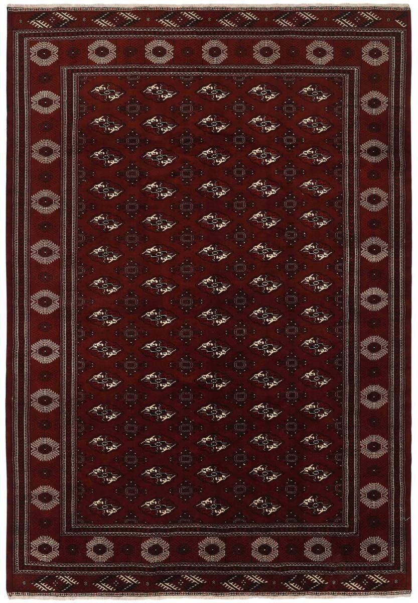 Orientteppich Turkaman 261x377 Handgeknüpfter 6 Trading, Perserteppich, mm Nain / rechteckig, Höhe: Orientteppich
