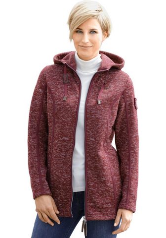 CASUAL LOOKS Флисовая куртка с капюшон